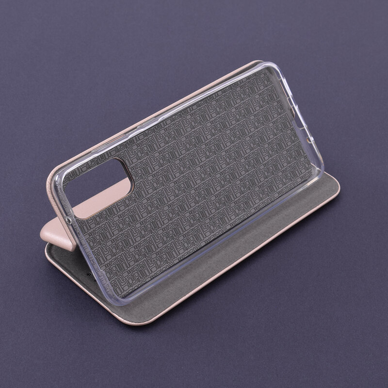 Husa Samsung Galaxy S20 5G Flip Magnet Book Type - Gold