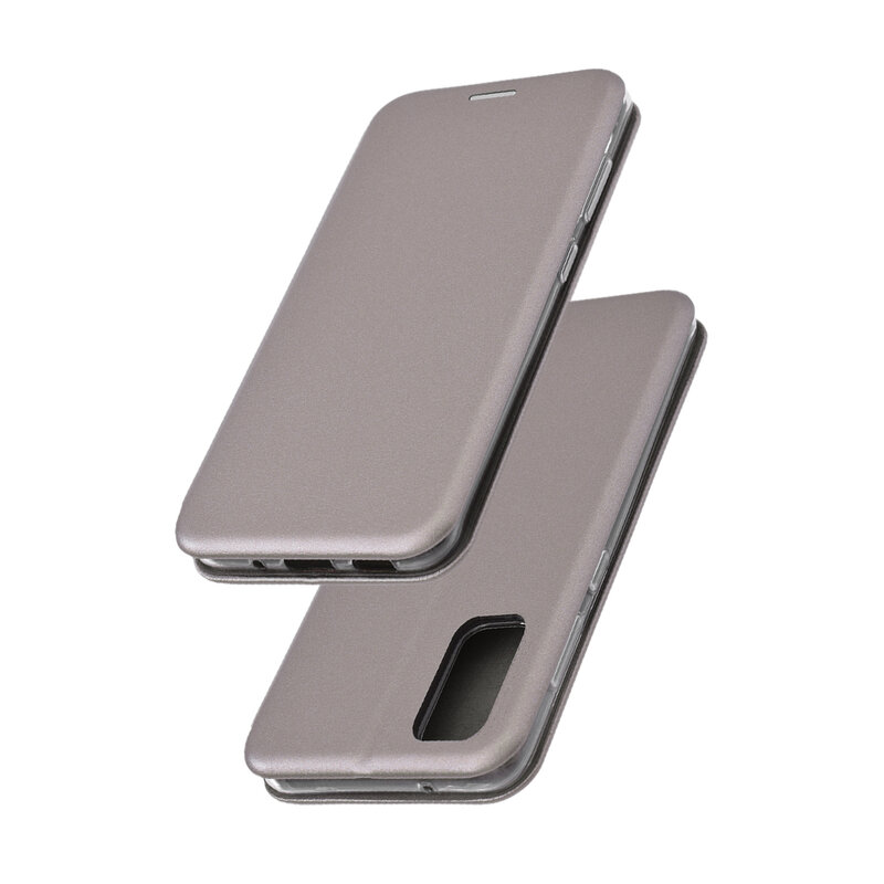 Husa Samsung Galaxy S20 5G Flip Magnet Book Type - Grey