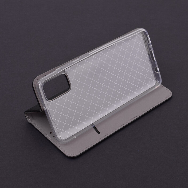 Husa Smart Book Samsung Galaxy A41 Flip - Negru