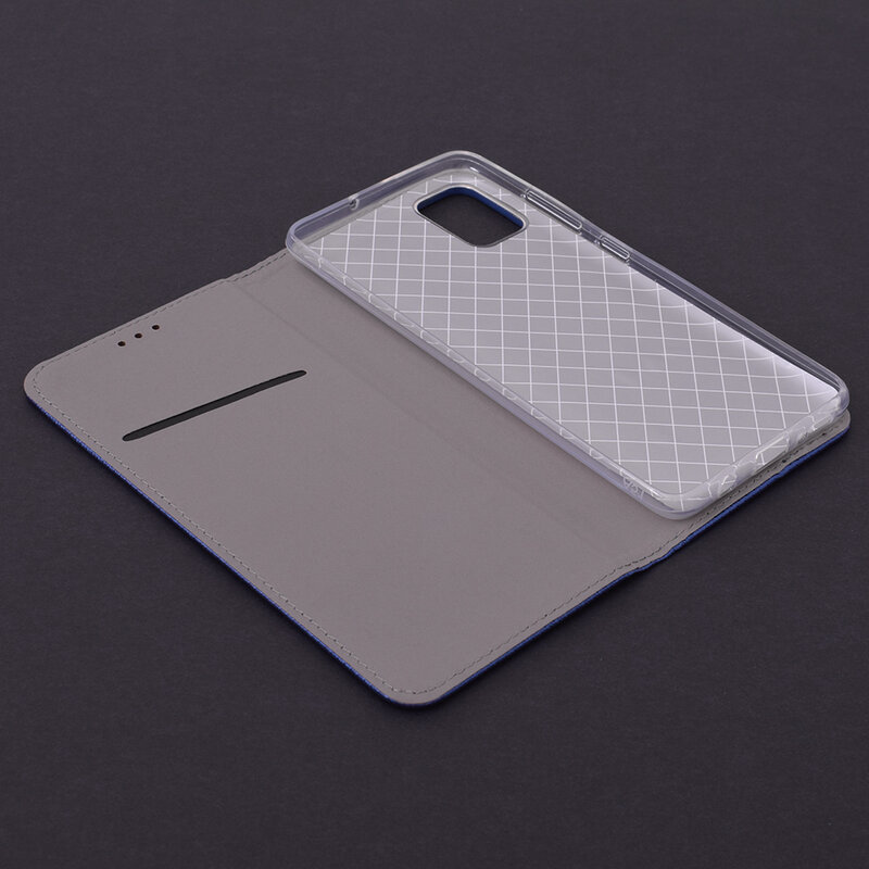 Husa Smart Book Samsung Galaxy A51 Flip - Albastru
