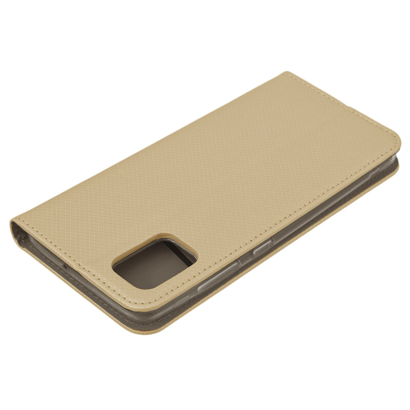 Husa Smart Book Samsung Galaxy A51 Flip - Auriu