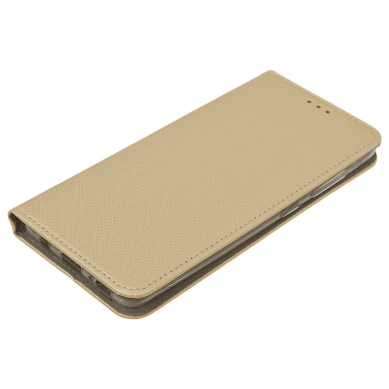 Husa Smart Book Samsung Galaxy A71 4G Flip - Auriu