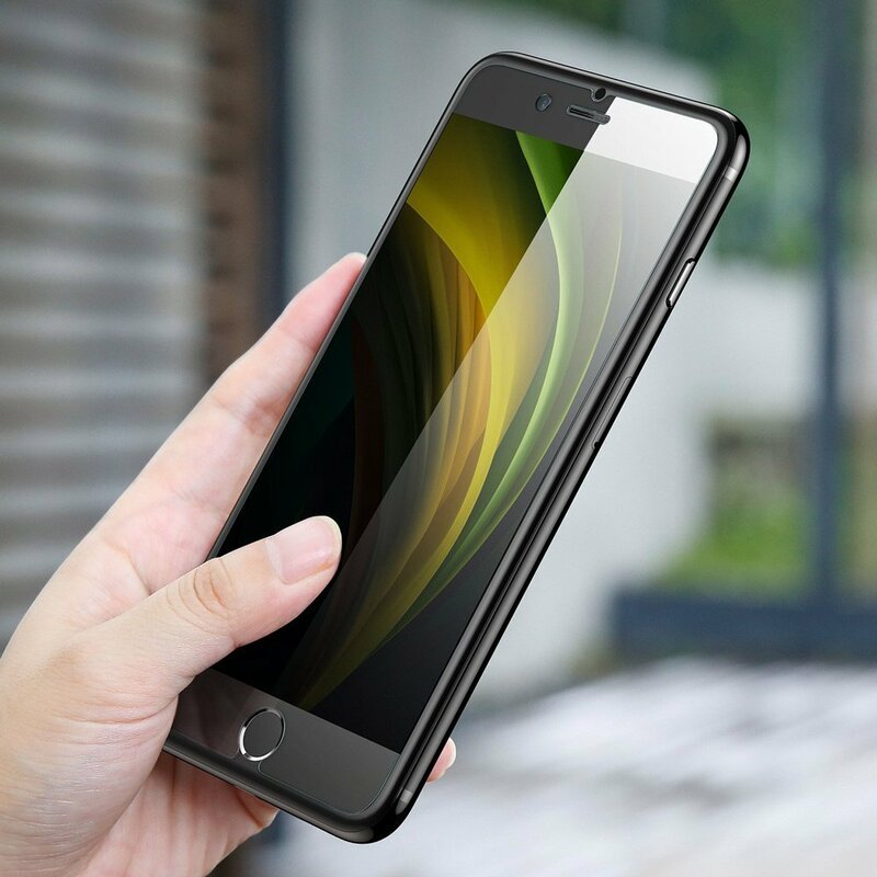 [Pachet 2x] Folie Sticla iPhone 7 Baseus Full-Glass Tempered Film - SGAPIPHSE-LA02 - Clear