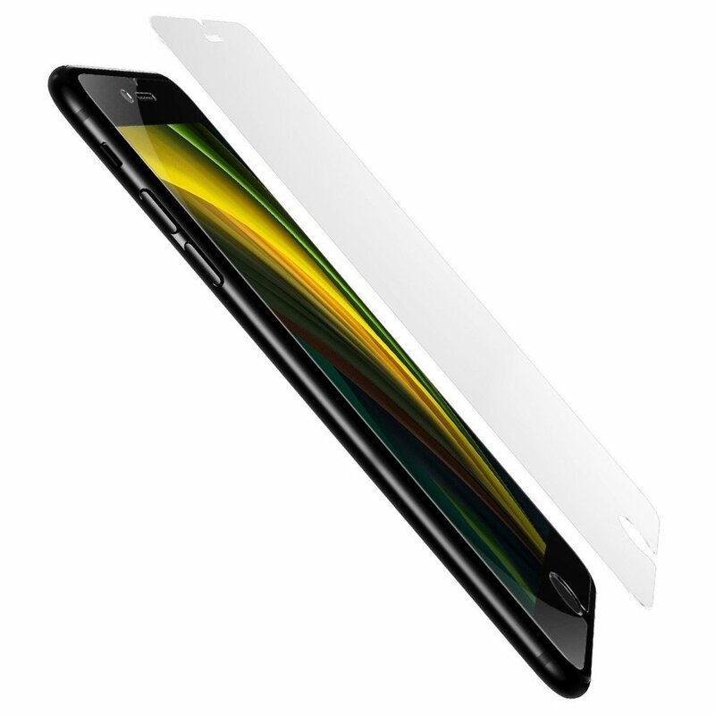 [Pachet 2x] Folie Sticla iPhone 8 Baseus Full-Glass Tempered Film - SGAPIPHSE-LA02 - Clear