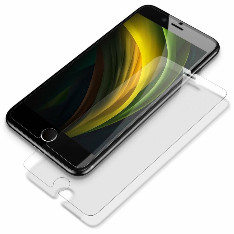 [Pachet 2x] Folie Sticla iPhone SE 2, SE 2020 Baseus Full-Glass Tempered Film - SGAPIPHSE-LA02 - Clear