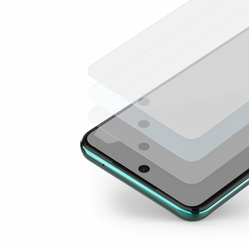 [Pachet 2x] Folie Xiaomi Redmi Note 9S Ringke Dual Easy Film Full Coverage - Clear