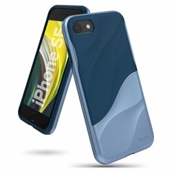 Husa iPhone 7 Ringke Wave - Coastal Blue