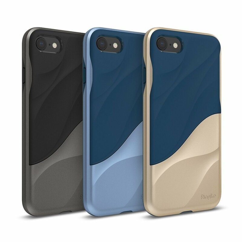 Husa iPhone 7 Ringke Wave - Coastal Blue