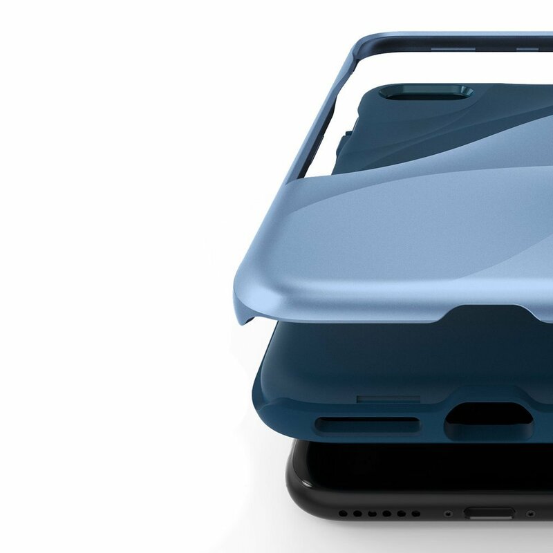 Husa iPhone 8 Ringke Wave - Coastal Blue