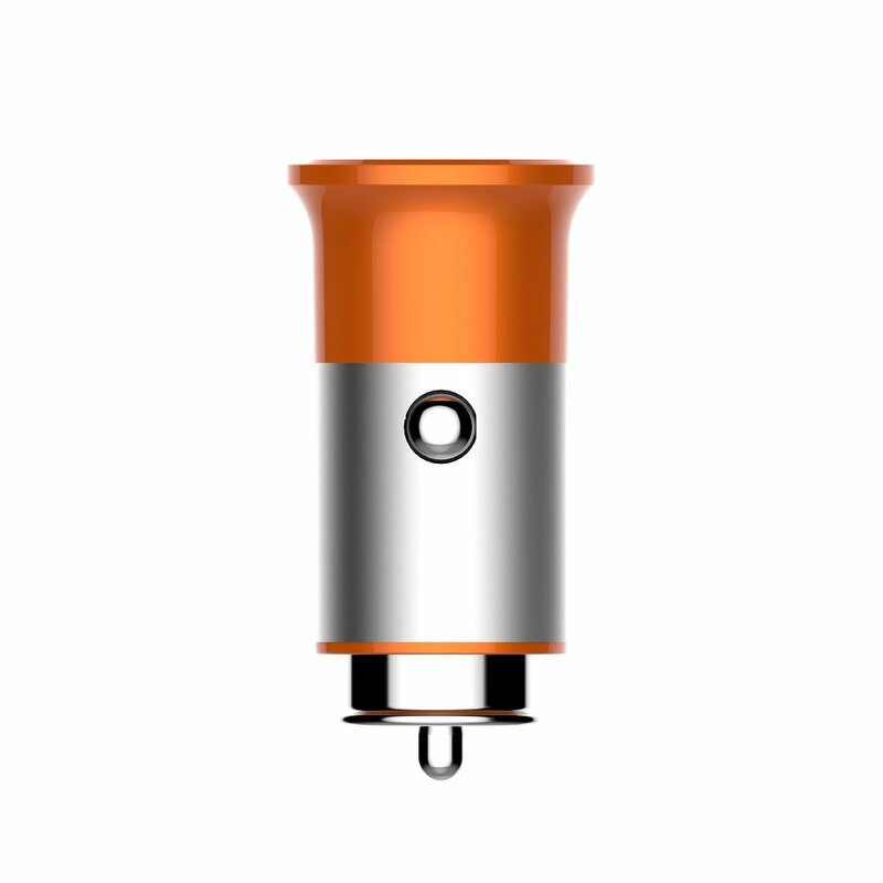 Incarcator Auto LDNIO C61C Cu Incarcare Rapida Type-C PD3.0 De 3A 18W + Cablu De Incarcare Type-C - Portocaliu