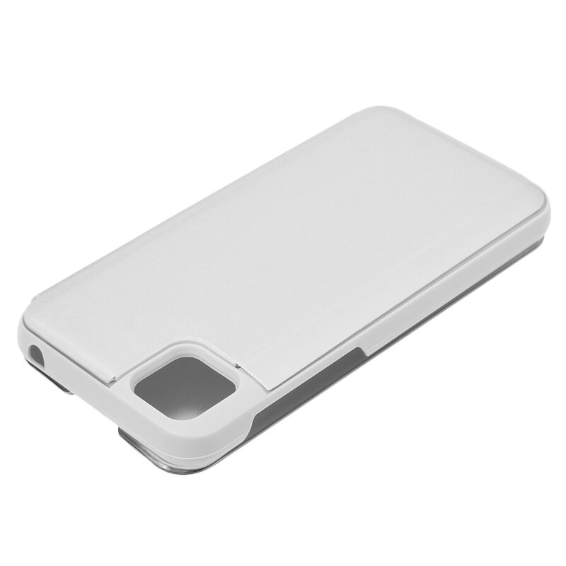Husa Huawei Y5p Flip Standing Cover - Silver