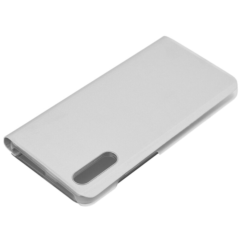 Husa Huawei P20 Flip Standing Cover - Silver