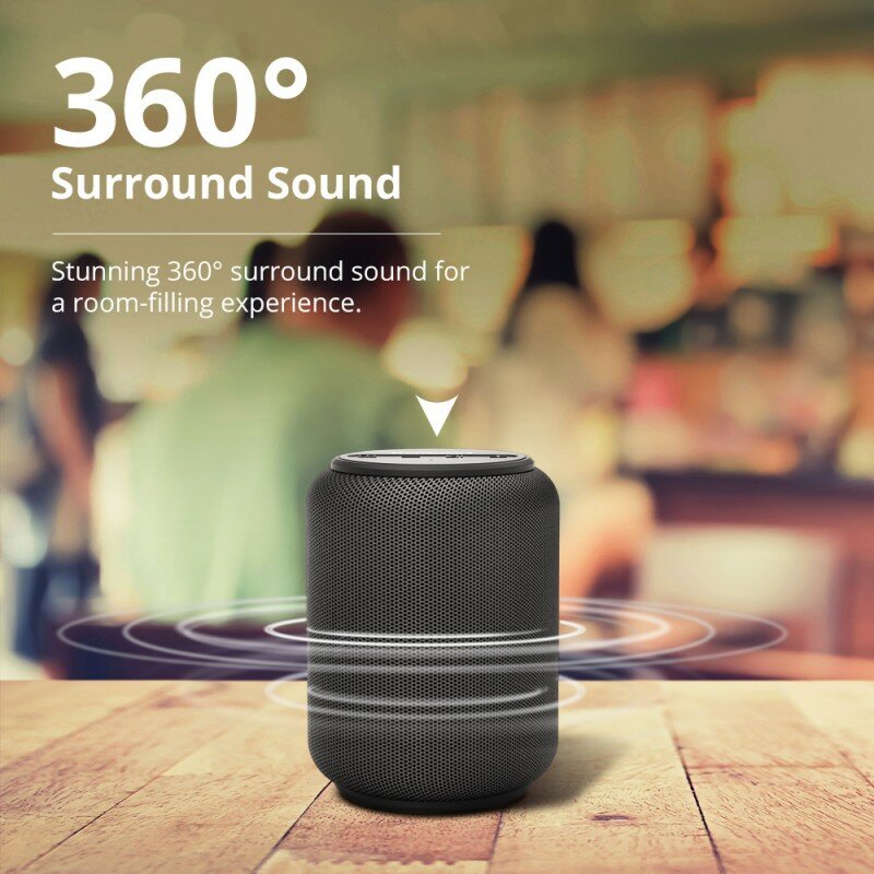Boxa Portabila Tronsmart T6 Mini Portable Wireless Bluetooth 5.0 Universal Speaker 15W - Negru