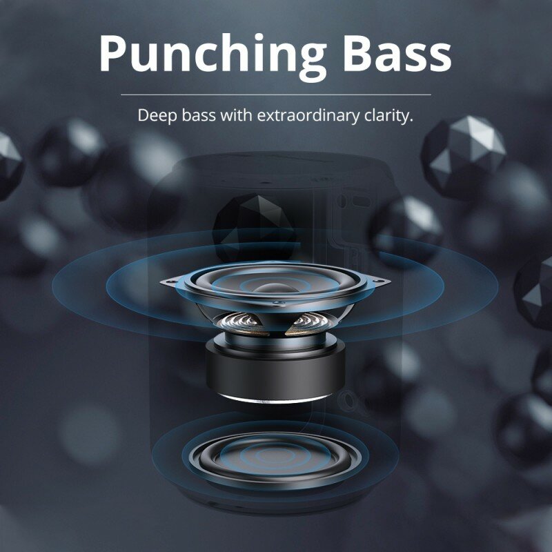 Boxa Portabila Tronsmart T6 Mini Portable Wireless Bluetooth 5.0 Universal Speaker 15W - Negru