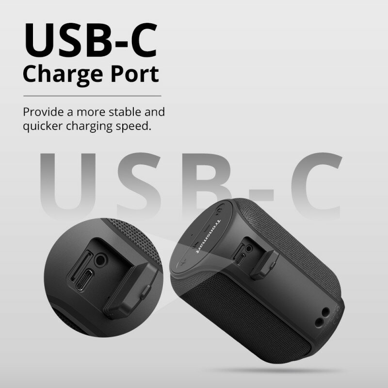 Boxa Portabila Tronsmart T6 Mini Portable Wireless Bluetooth 5.0 Universal Speaker 15W - Negru