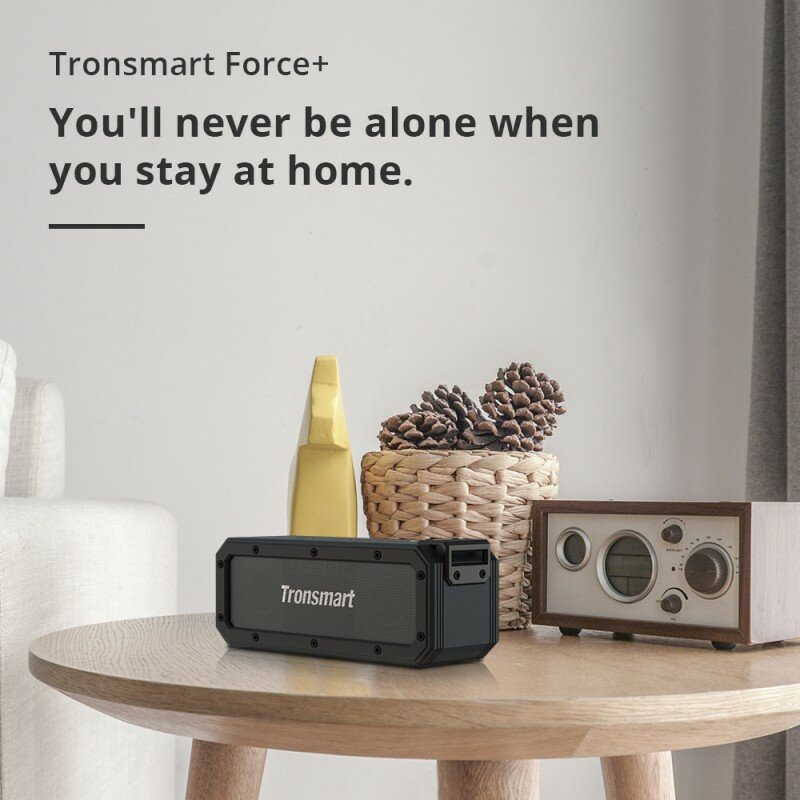 Boxa Portabila Tronsmart Element Force+ Wireless Universala Si Impermeabila Bluetooth 5.0 Stereo 40W - Negru