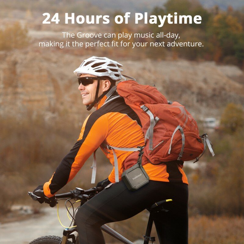 Boxa Portabila Tronsmart Element Groove Wireless Universala Cu Bluetooth Si Impermeabila IPX7 De 10W - Negru