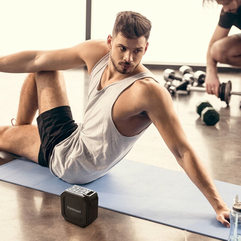 Boxa Portabila Tronsmart Element Groove Wireless Universala Cu Bluetooth Si Impermeabila IPX7 De 10W - Negru