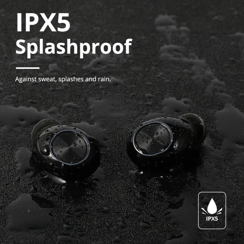 Casti In-Ear Tronsmart Spunky Beat True Wireless Earbuds Universale Pentru Android / iOS Bluetooth 5.0 - Negru