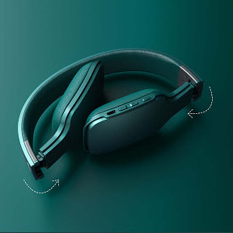 Casti On-Ear Remax RB-700HB Wireless Confortabile Si Pliabile Cu Bluetooth 5.0 Si Design Ultra-subtire - Albastru