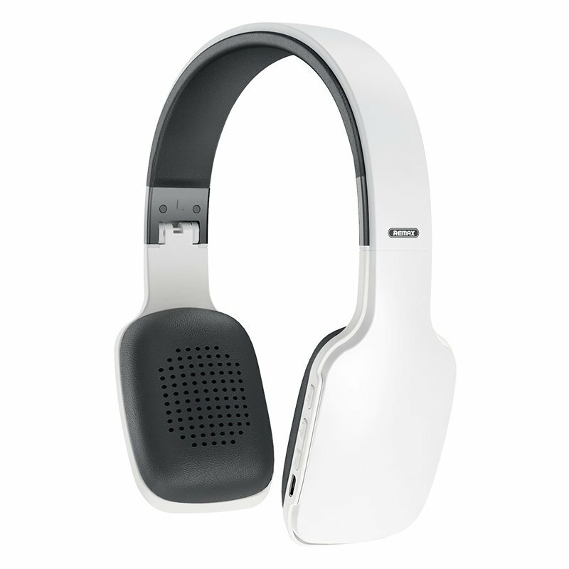 Casti On-Ear Remax RB-700HB Wireless Confortabile Si Pliabile Cu Bluetooth 5.0 Si Design Ultra-subtire - Alb