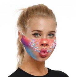 Masca De Protectie Faciala Mobster Universala Cu Doua Filtre PM2.5 Pentru Adulti Nesterila Reutilizabila - Model 1