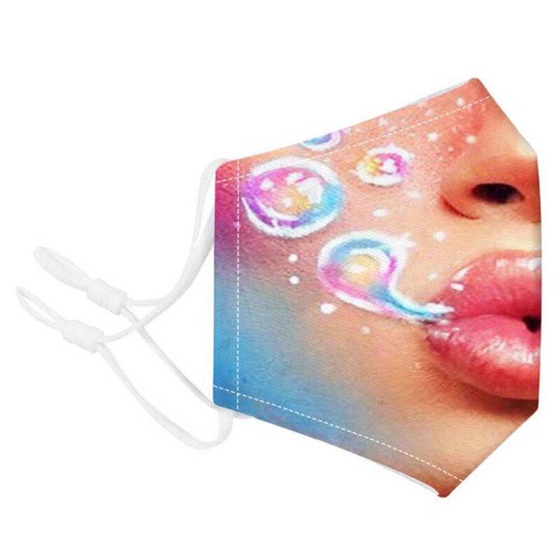 Masca De Protectie Faciala Mobster Universala Cu Doua Filtre PM2.5 Pentru Adulti Nesterila Reutilizabila - Model 1