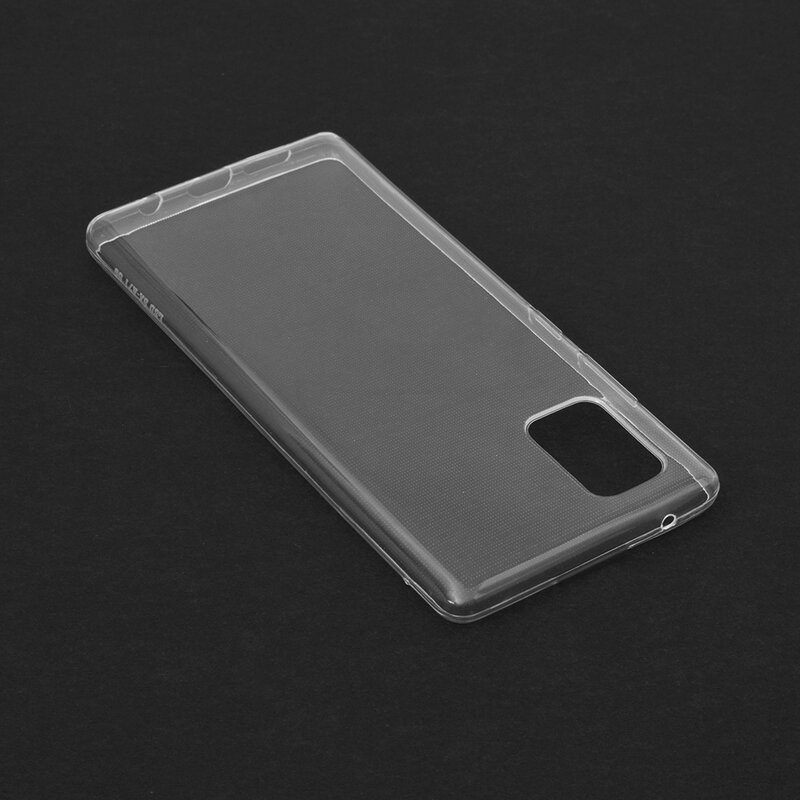Husa Samsung Galaxy A71 5G Techsuit Clear Silicone, transparenta