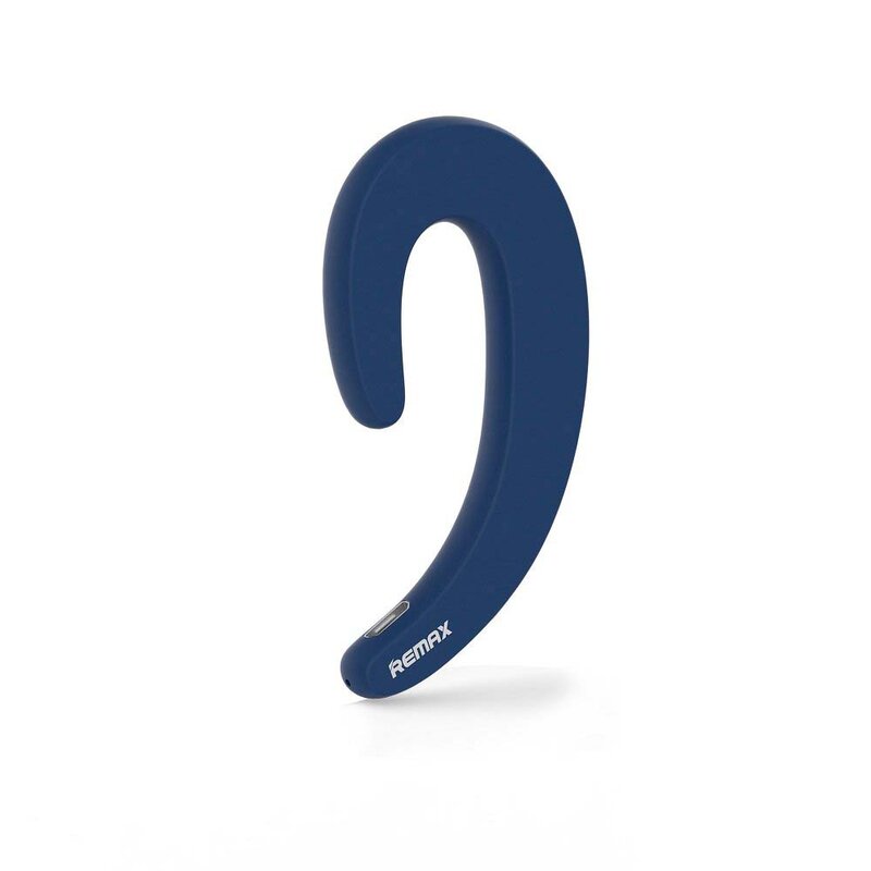 Casca Bluetooth Remax Ultra Thin Bluetooth Headset Wireless Cu Design Ergonomic - RB-T20 - Albastru