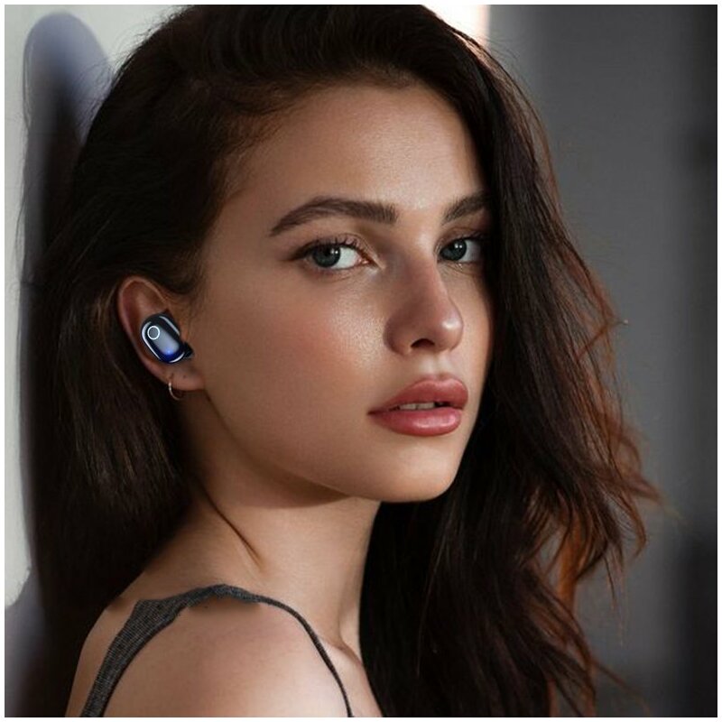 Casti In-Ear Proda Bole TWS True Wireless Earbuds Universale Android / iOS Cu Bluetooth 5.0 - PD-BT500 - Alb