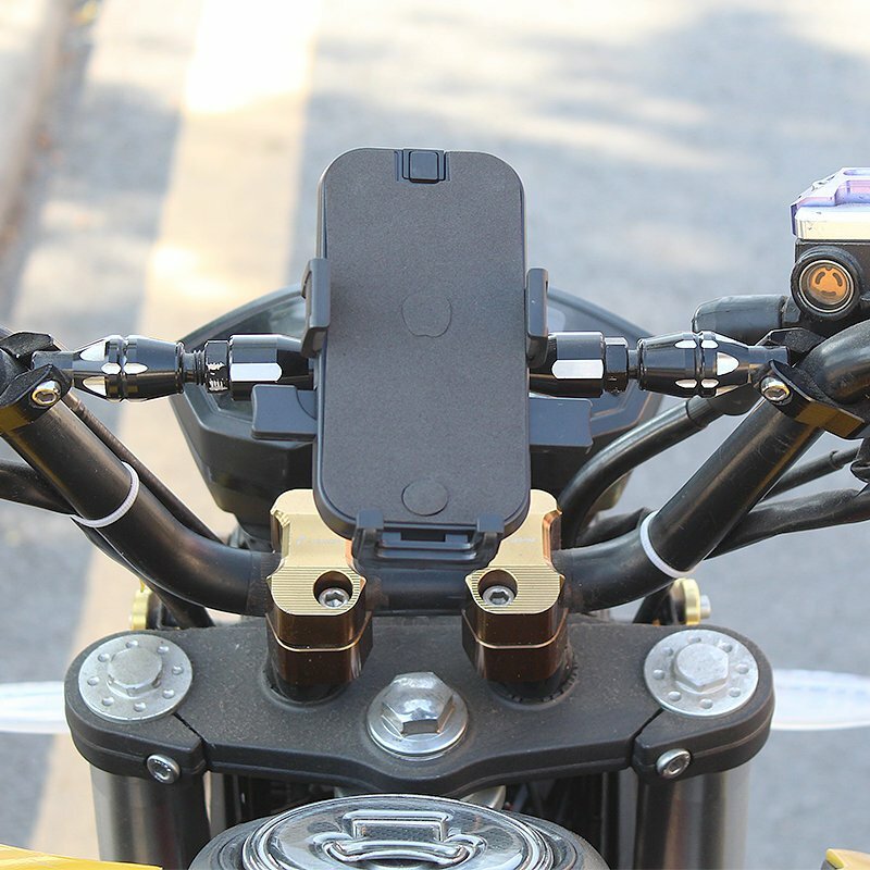 Suport Bicicleta / Motocicleta Telefon Universal Ajustabil Reglabil Cu Prindere Pe Ghidon 4.6