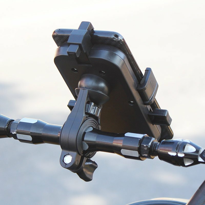 Suport Bicicleta / Motocicleta Telefon Universal Ajustabil Reglabil Cu Prindere Pe Ghidon 4.6