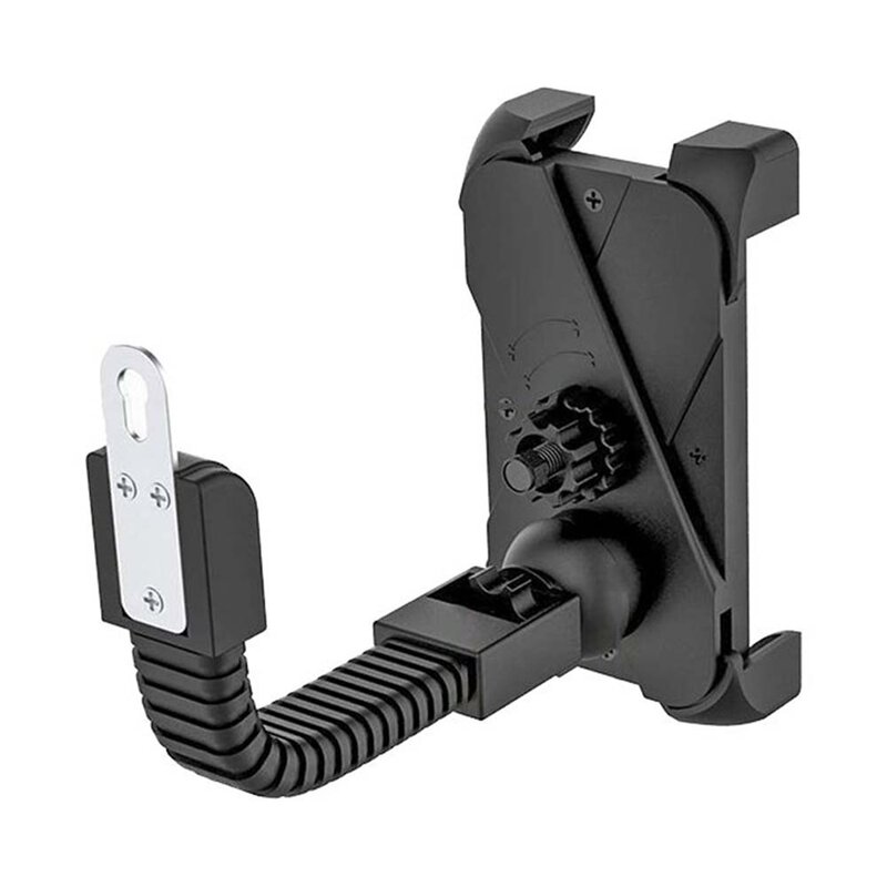 Suport Bicicleta / Motocicleta / Scuter Universal Pentru Telefon Cu Prindere Pe Suportul De Oglinda - CD-122 - Negru