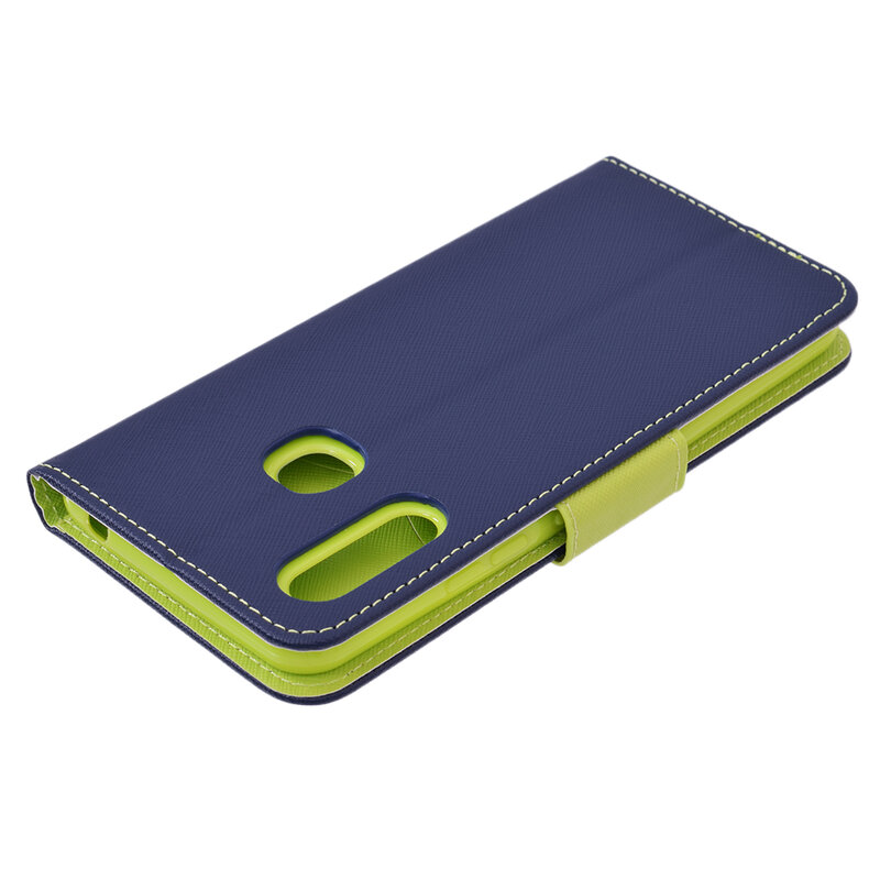 Husa Samsung Galaxy A70e Flip MyFancy - Albastru