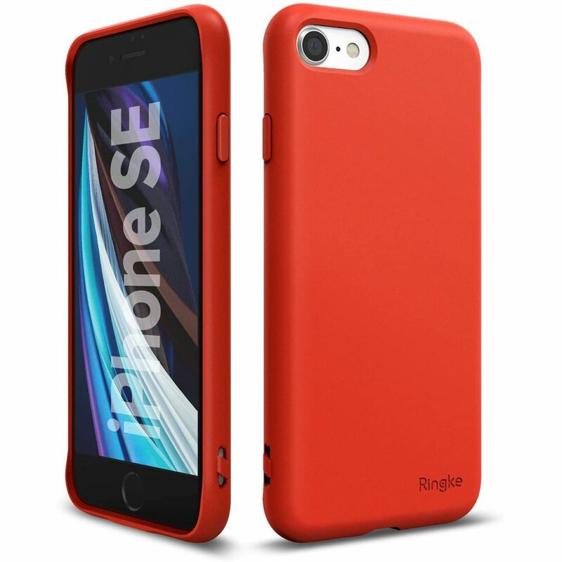 Husa iPhone SE 2, SE 2020 Ringke Air S - Red