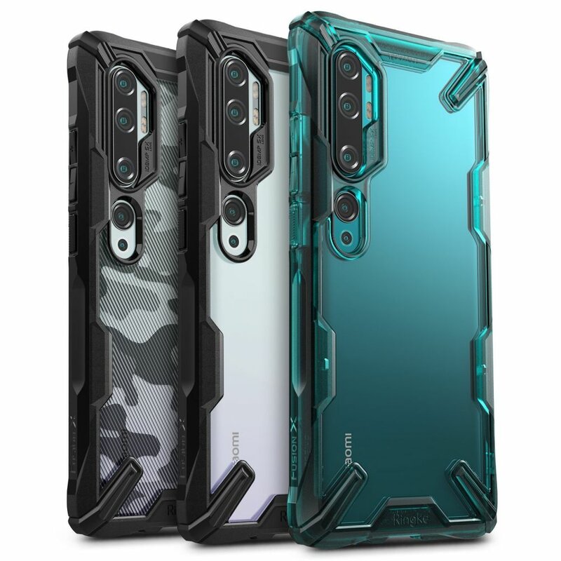 Husa Xiaomi Mi CC9 Pro Ringke Fusion X - Turquoise Green