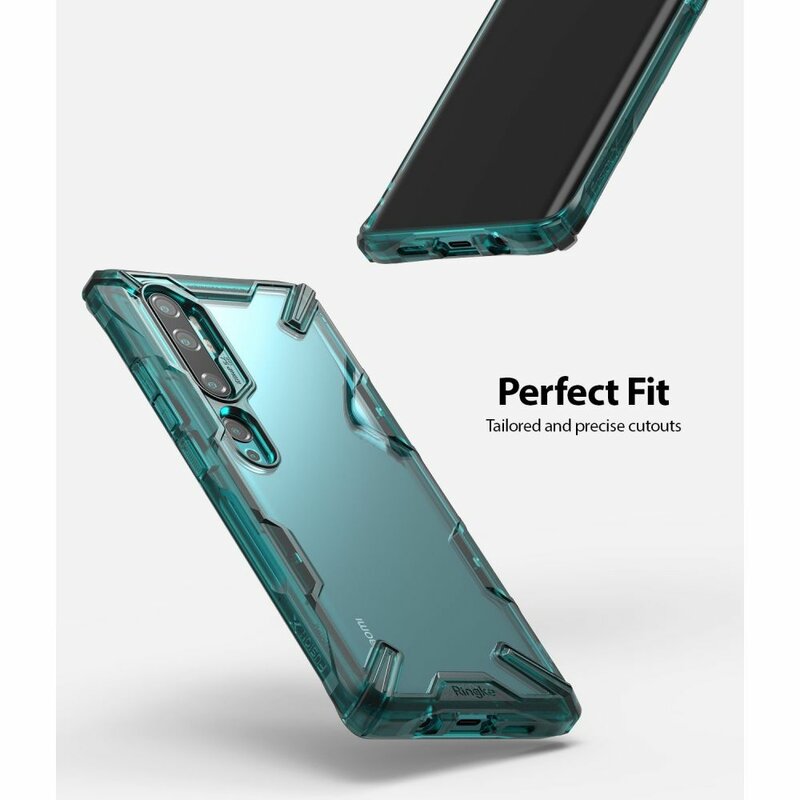Husa Xiaomi Mi CC9 Pro Ringke Fusion X - Turquoise Green