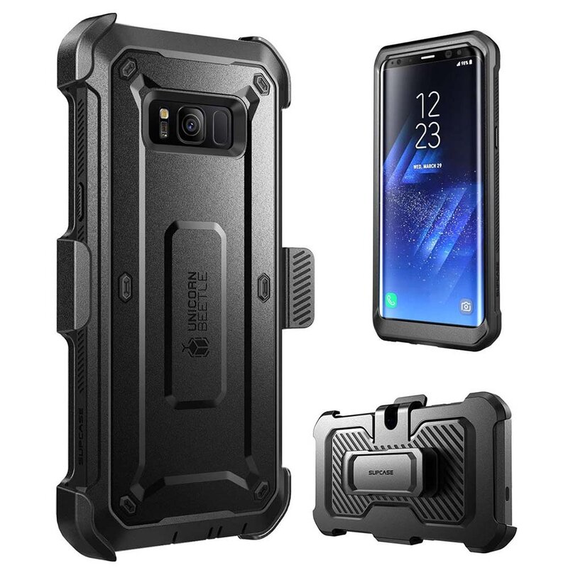 Husa Samsung Galaxy S8+, Galaxy S8 Plus Supcase Unicorn Beetle Pro, negru