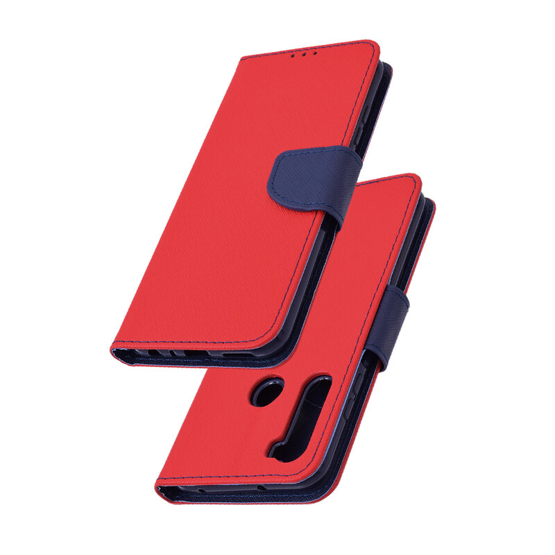Husa Xiaomi Redmi Note 8 Flip MyFancy - Rosu