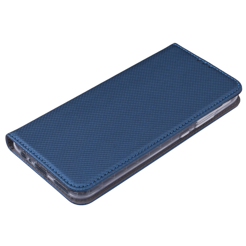 Husa Smart Book Huawei P40 Lite E Flip - Albastru