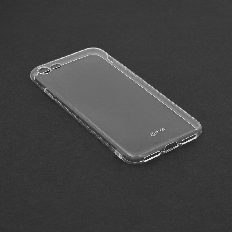 Husa iPhone SE 2, SE 2020 Roar Colorful Jelly Case - Transparent