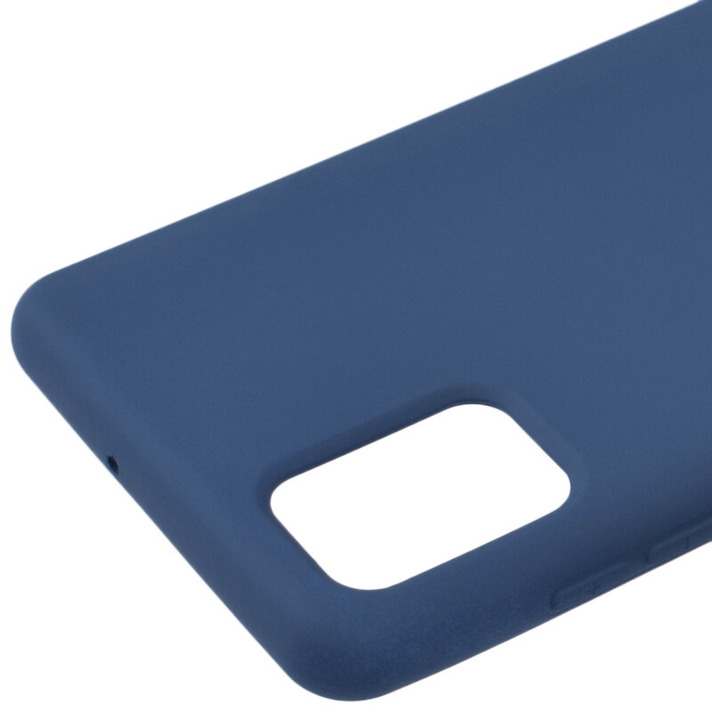Husa Samsung Galaxy A51 Roar Colorful Jelly Case - Albastru Mat