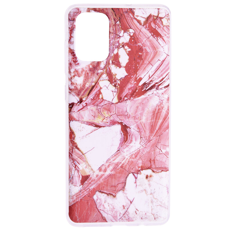 Husa Samsung Galaxy A71 Wozinsky Marble TPU - Pink