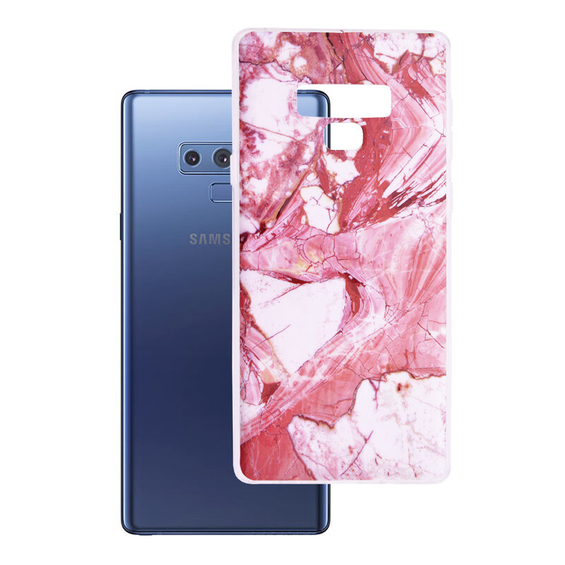 Husa Samsung Galaxy Note 9 Wozinsky Marble TPU - Pink