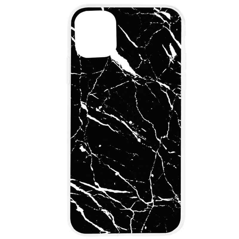 Husa iPhone 11 Wozinsky Marble TPU - Black