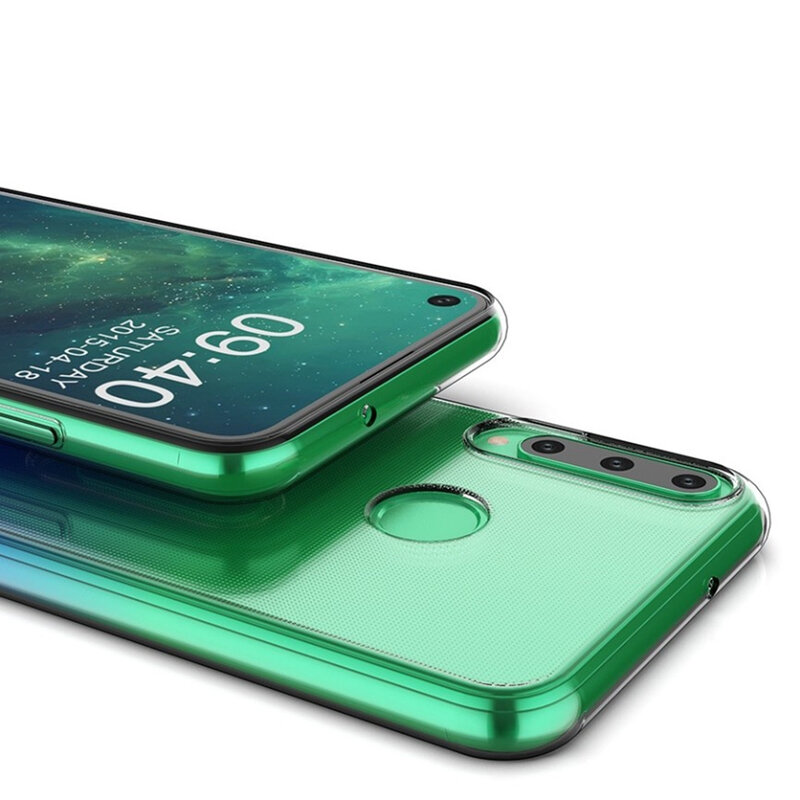 Husa Originala Huawei P40 Lite E Flexible Clear Case - Clear