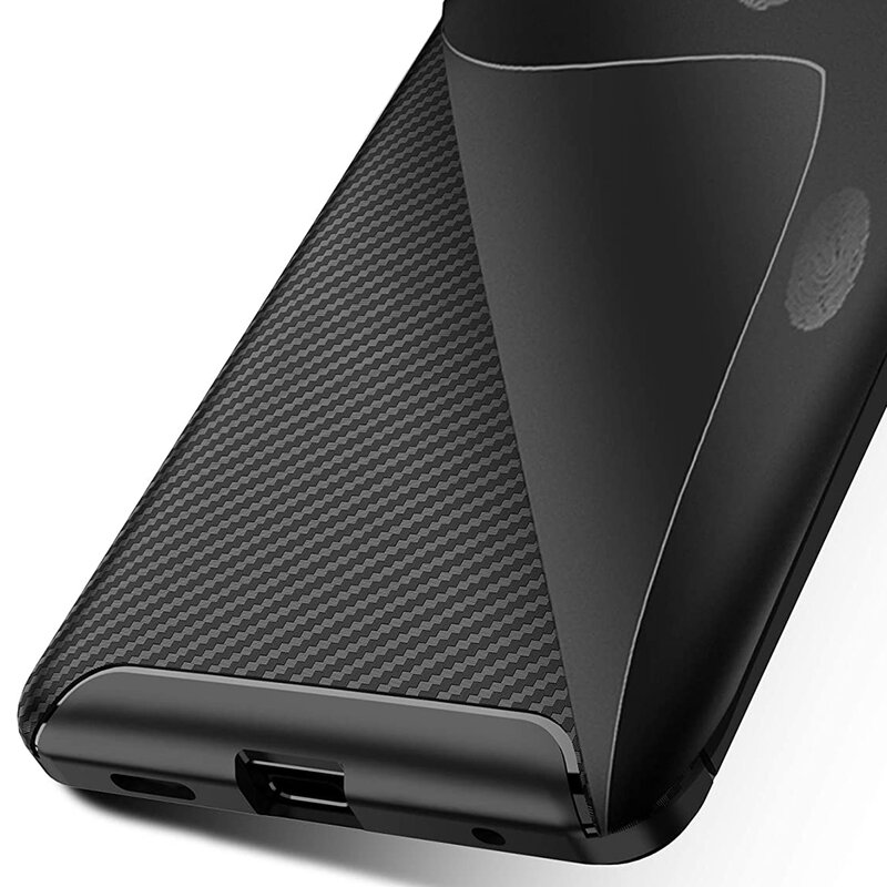 Husa Nokia 5.1 Plus Mobster Carbon Skin Negru