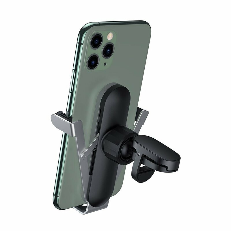 Suport Auto Baseus Penguin Gravity Universal Din Aluminiu Pentru Grila De Ventilatie - SUYL-QE0S - Argintiu