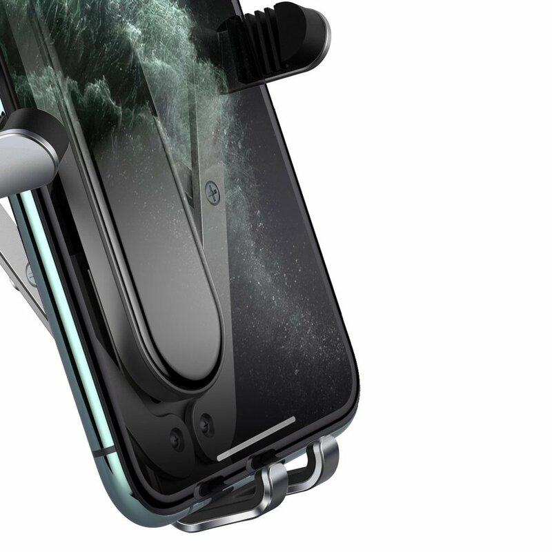 Suport Auto Baseus Penguin Gravity Universal Din Aluminiu Pentru Grila De Ventilatie - SUYL-QE0S - Argintiu