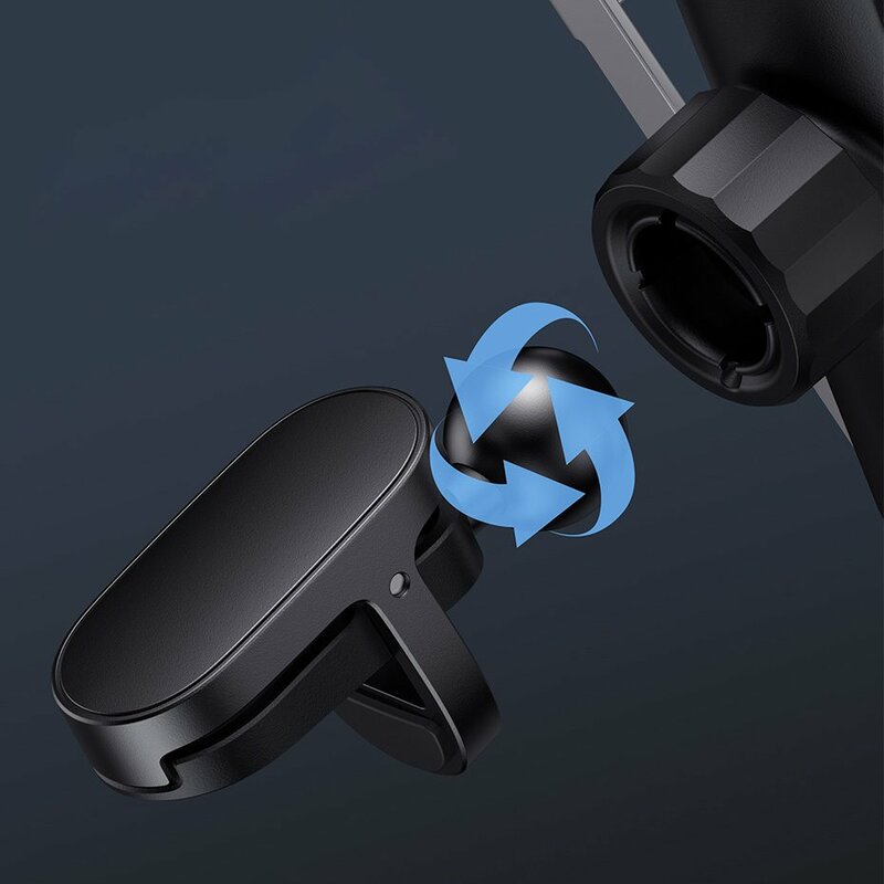 Suport Auto Baseus Penguin Gravity Universal Din Aluminiu Pentru Grila De Ventilatie - SUYL-QE0S - Argintiu